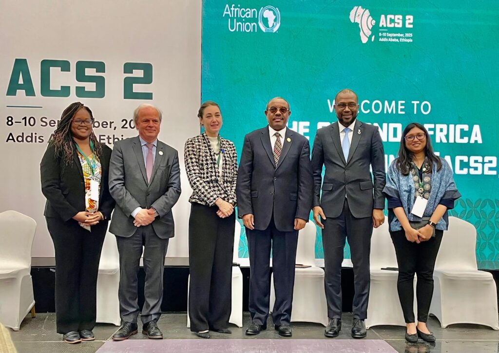 On 10 September 2025, H.E. Hailemariam Desalegn Boshe, former Prime Minister of Ethiopia, delivered the keynote speech at an official event organised by ALDRI at the Second Africa Climate Summit.